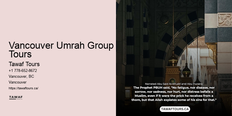 Vancouver Umrah Group Tours Umrah Price Comparison