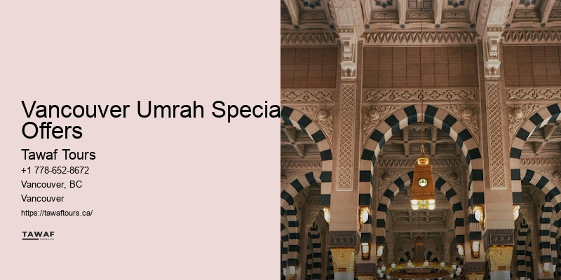 Umrah Package Specials Vancouver Umrah Special Offers